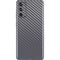 Silver Carbon Fiber Specialty Texture Material Galaxy S20 Fan Edition Skin